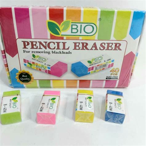 Jual PENGHAPUS PENSIL / STIP PENSIL WARNA 40PCS - Jakarta Barat ...