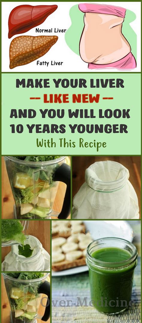 Make Your Liver Like New And You Will Look 10 Years Younger With This Recipe | Health, Nutrition ...