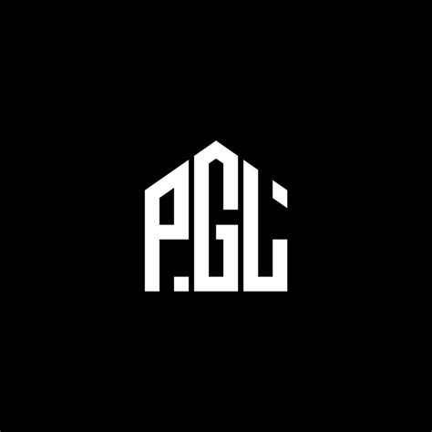 PGL letter logo design on BLACK background. PGL creative initials letter logo concept. PGL ...