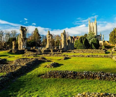 Visit Bury St. Edmunds, a town surrounded by picturesque countryside ...