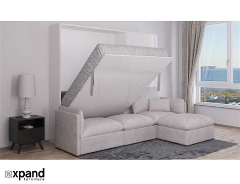 MurphySofa ADAGIO - Queen Luxury Sectional Sofa Wall Bed | Expand ...