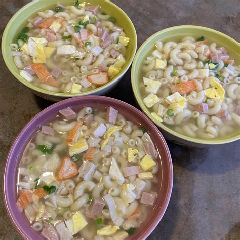 Hong Kong Style Spam & Egg Macaroni Soup : r/CasualChina