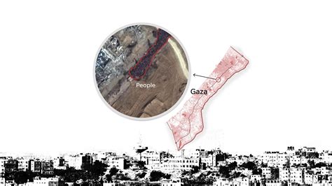 Gaza city population flees, new images show