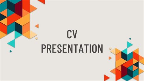 Abstract Personal Resume PowerPoint Templates & Google Slides