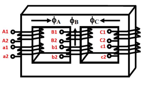 Three-Phase Transformer Connections: