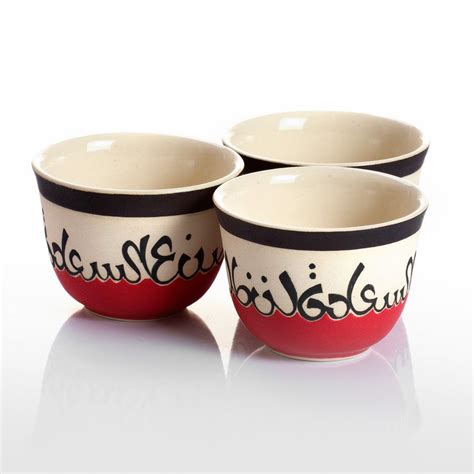 Arabic Coffee Cup set Serve Arabic coffee to your guests in an ...