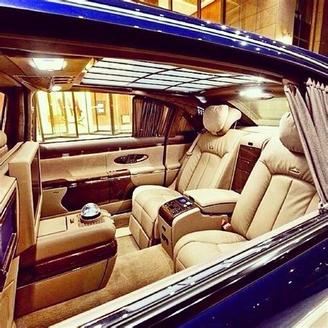 You don’t drive a Maybach, a Maybach drives you. | Luxury car interior, Luxury, Home decor shops