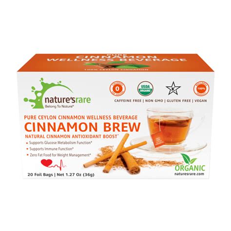 Pure Ceylon Cinnamon Brew | Nature's Rare | Cinnamon Tea