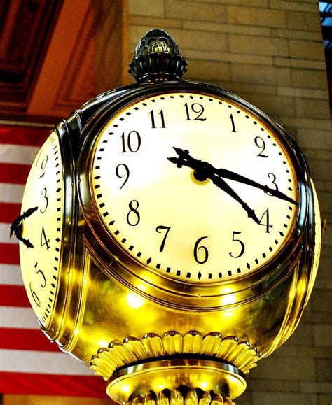 Grand Central Clock NYC Photograph by Ron Bartels - Fine Art America