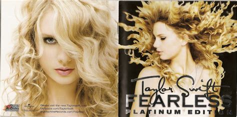 "Fearless (Platinum Edition)" booklet scans - Fearless (Taylor Swift ...