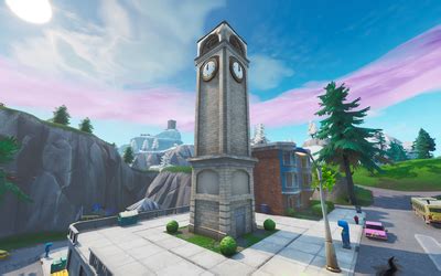 Fortnite Tilted Towers Clock