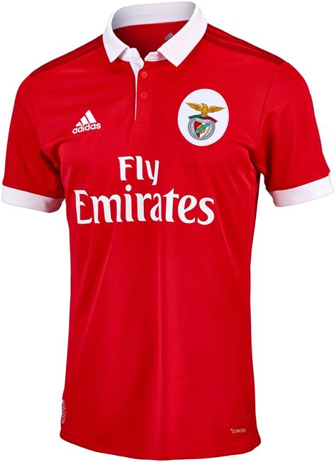 adidas Benfica Home Jersey 2017-18 - SoccerPro.com | Jersey shirt, Fly ...