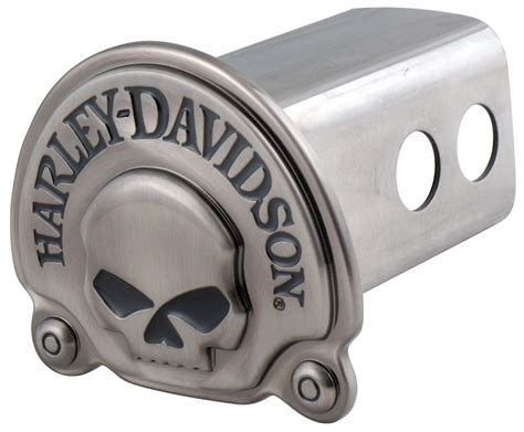 Harley-Davidson Skull 2" Trailer Hitch Receiver Cover - Antique Baron ...