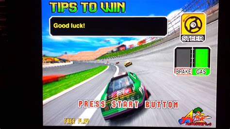 Daytona Usa 2 Arcade Demo - YouTube