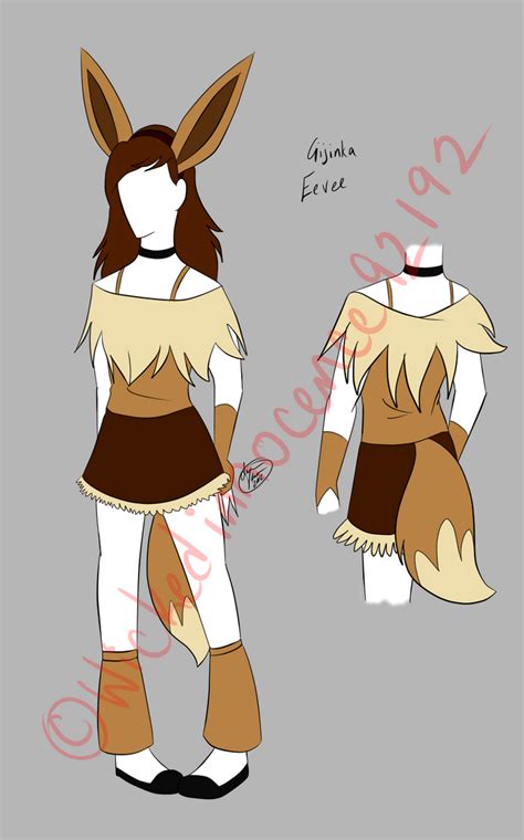 Gijinka Eevee Cosplay Design by Illogicat on DeviantArt