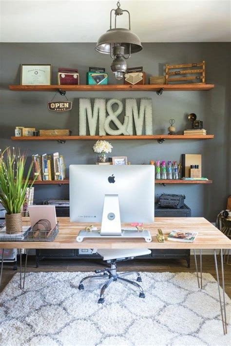 22 Wall Decor Ideas to Take to The Office | Home office design, Home ...