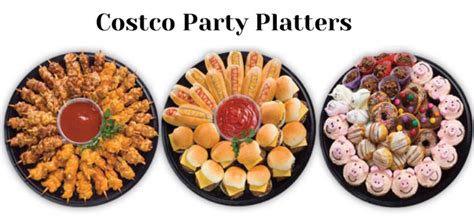 Costco Party Platters Menu Prices 2024 | Party platters, Catering menu ...