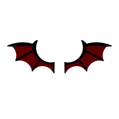 Devil Wing Clipart Hd PNG, Dark Red Cute Devil Bat Wings, Devil, Wing, Bat PNG Image For Free ...