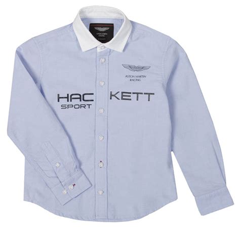 Hackett Aston Martin Racing Large Logo Shirt | Masdings