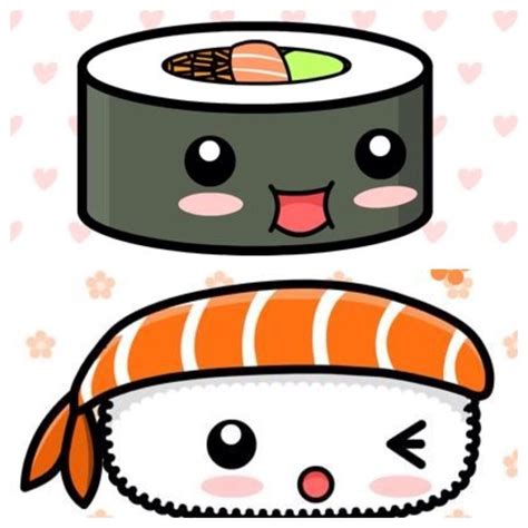 Desenho de comida japonesa, Sushi - Páginal Inicial