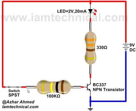 transistor-as-a-switch-npn.gif (775×630) | Diy electronics, Transistors ...