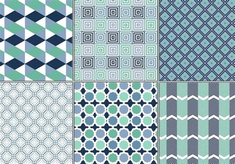 Blue Geometric Pattern Pack - Free Photoshop Brushes at Brusheezy!