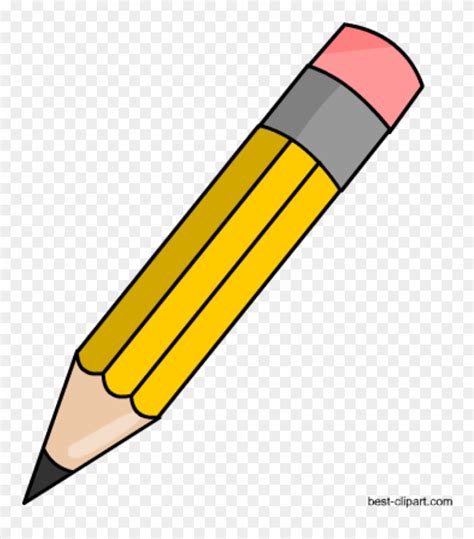 Download Pencil Clipart Free Free Pencil Clip Art Clipart Free - Pencil Clipart - Png Download ...