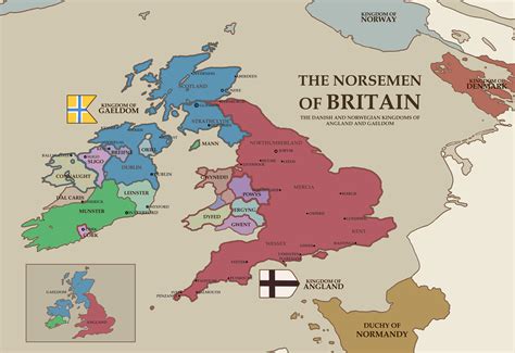 A Norseman's Britain: the politics of a very Norse British Isles in the 1300s : r/imaginarymaps