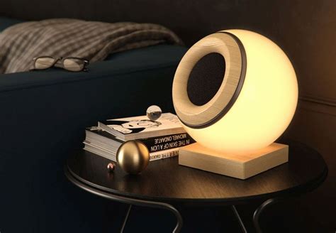 Oupio Combines Bluetooth Speaker and Smart Lamp in One Beautiful