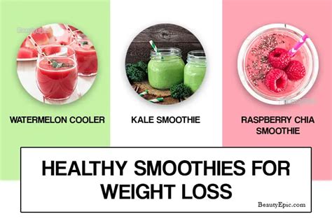 Top 12 Healthy Weight Loss Smoothies That'll Help You Slim Down