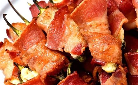 Bacon Wrapped Jalapeno Poppers Recipe - Add a Pinch