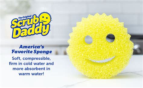 Scrub Daddy Special Cleaning Sponge, Set of 4 : Amazon.co.uk: Grocery