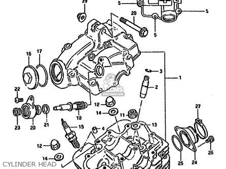 Suzuki GN125 1992 (N) parts lists and schematics