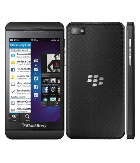 Blackberry Z10 16 GB Black available at SnapDeal for Rs.7500