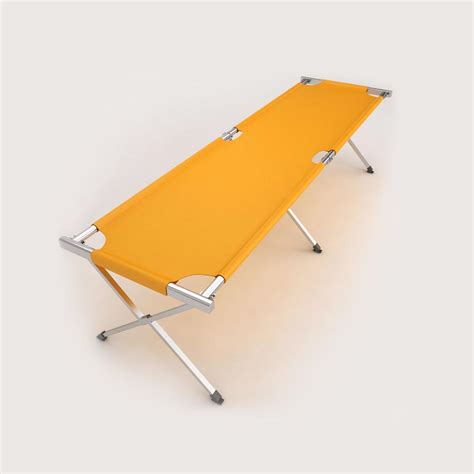 Kritrim Vault - Foldable Stretcher Bed 3d Model