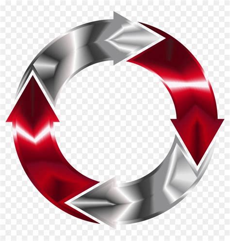 Red Circle Arrow Logo - LogoDix