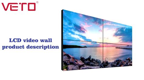55 Inch Wall Mounted Lcd Backlight Lcd Video Display Panel Controller ...