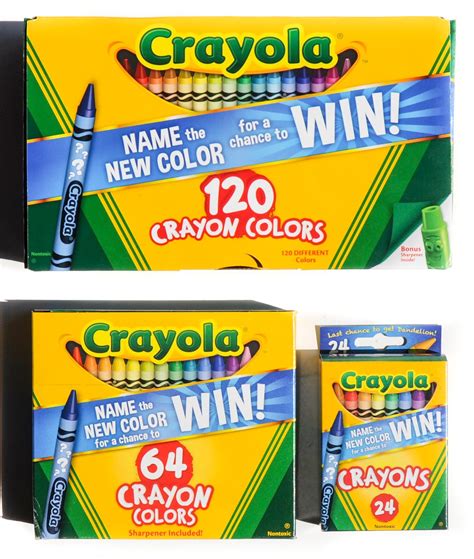 Crayola Name the New Color-Dandelion Retirement Boxes: What's Inside ...