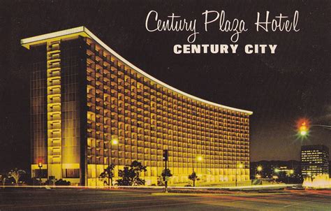 Century Plaza Hotel at night 1960s | Back of postcard reads:… | Flickr