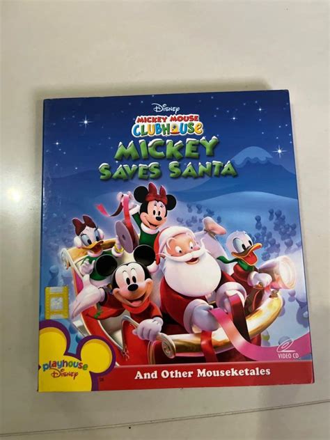 mickey saves santa dvd, Hobbies & Toys, Music & Media, CDs & DVDs on Carousell