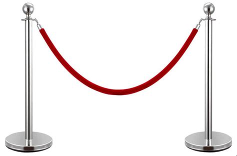 Silver Stanchions with Red Velvet Ropes | Lakewood Ranch Party Rentals