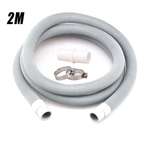 3/2/1M Universal Washing Machine Dishwasher Drain Waste Hose Extension ...