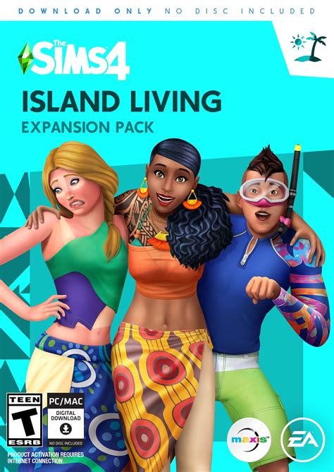 Sims 4 Island Living Expansion Pack, Electronic Arts, PC, 014633376579 - Walmart.com - Walmart.com