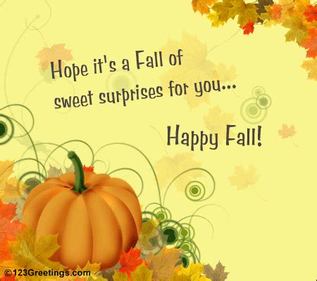 Happy Fall... Free Magic of Autumn eCards, Greeting Cards | 123 Greetings