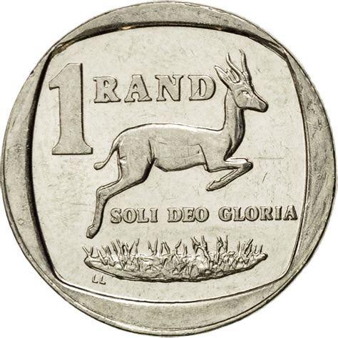 what is the value of old south african coins One rand 2000 (old coa), coin from south africa