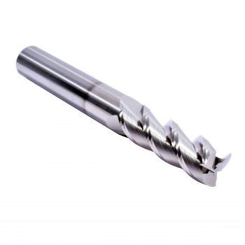 3/16"X2" 3FLUTE CARBIDE END MILL CC ALUSPEED COATED FOR ALUMINUM END ...