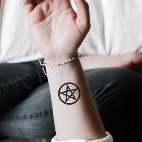 Pentagram Tattoo (Set of 2) – Tattoo Icon