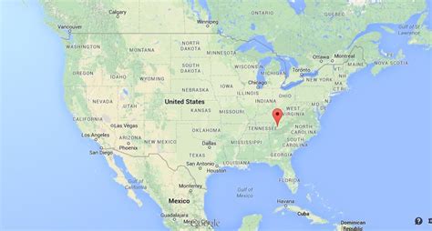 Where is Knoxville on USA map