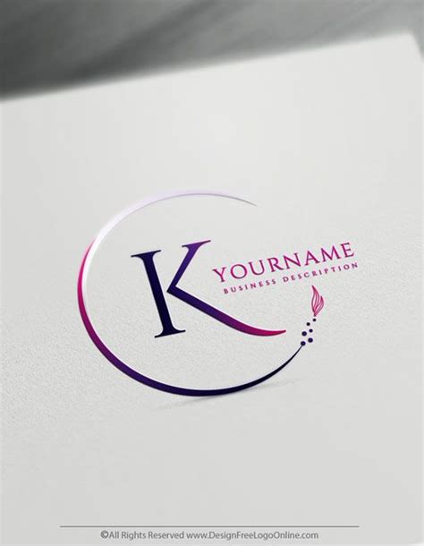 Online Free Letter Logo Maker - Minimalist Alphabet Logo Design | Logo design free templates ...