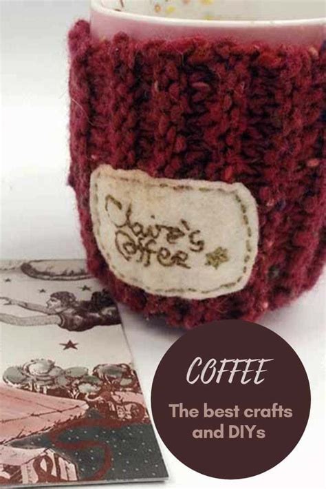 The Best Coffee Crafts & DIYs for Coffee Lovers -Pillarboxblue - Pillar ...